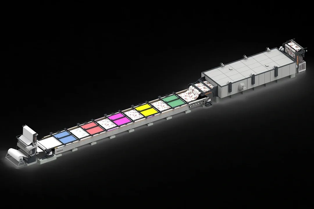 Screenotex Altima Flat-Bed Screen Printing Machine