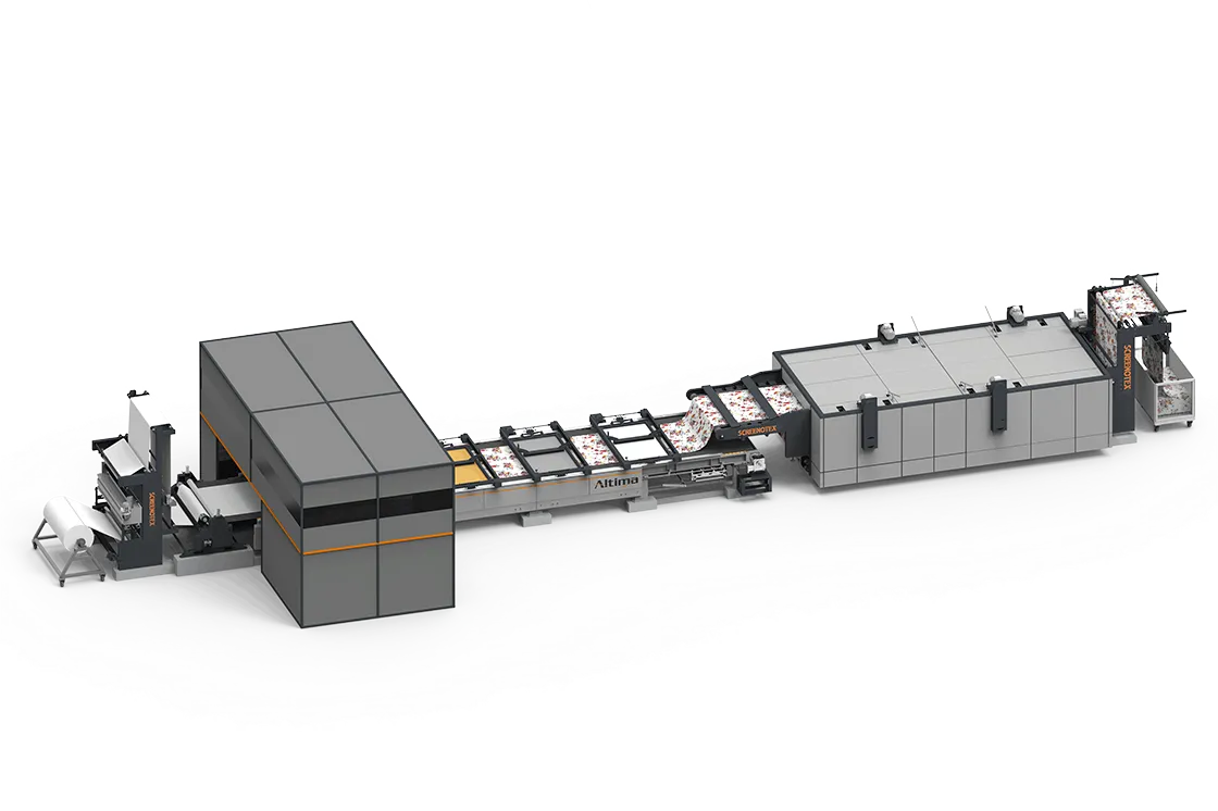 Hybrid Printing Machine for Digital and Screen Printing