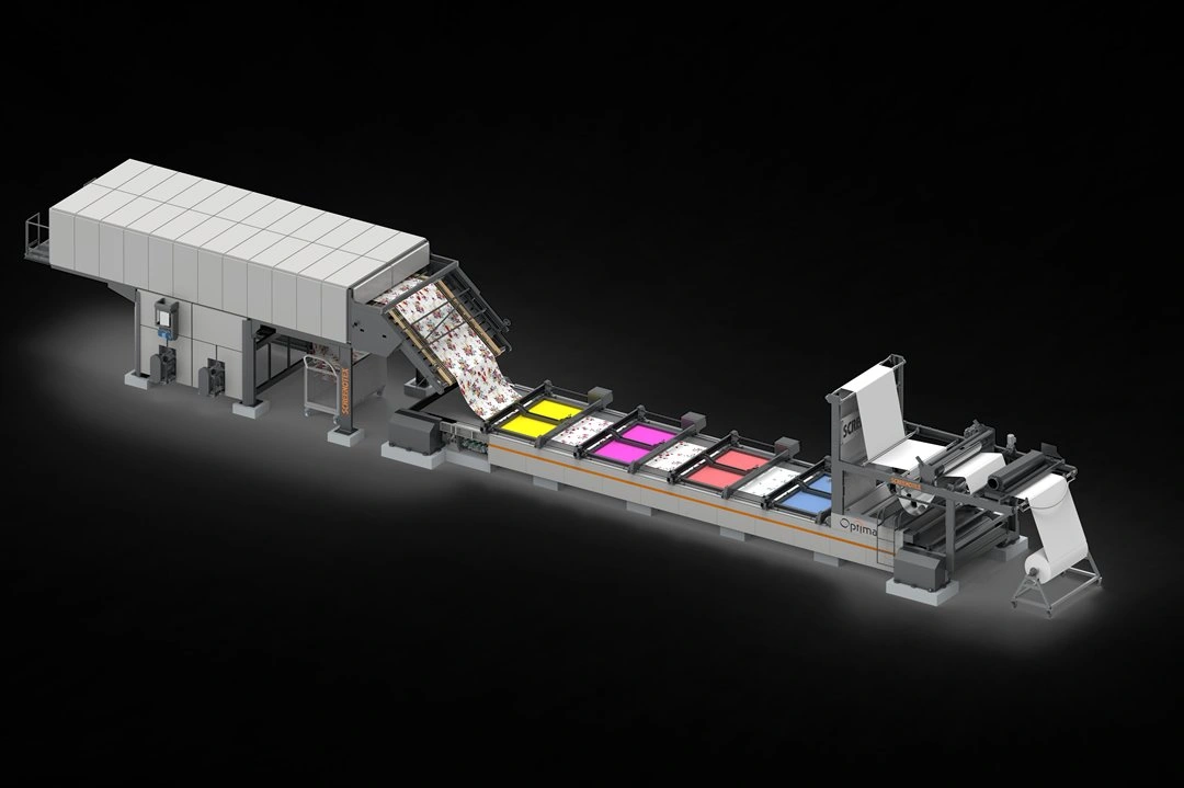 Screenotex Optima Flat-Bed Screen Printing Machine